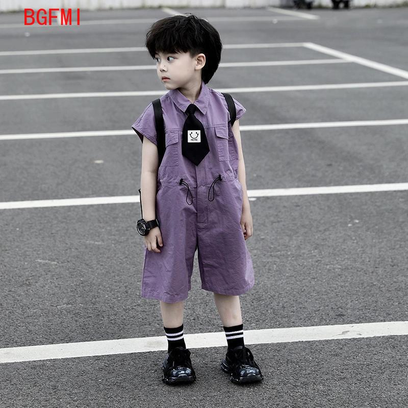 Baby Clothing For Boys - أطفال الصيف السراويل وزرة كابري الفتيان