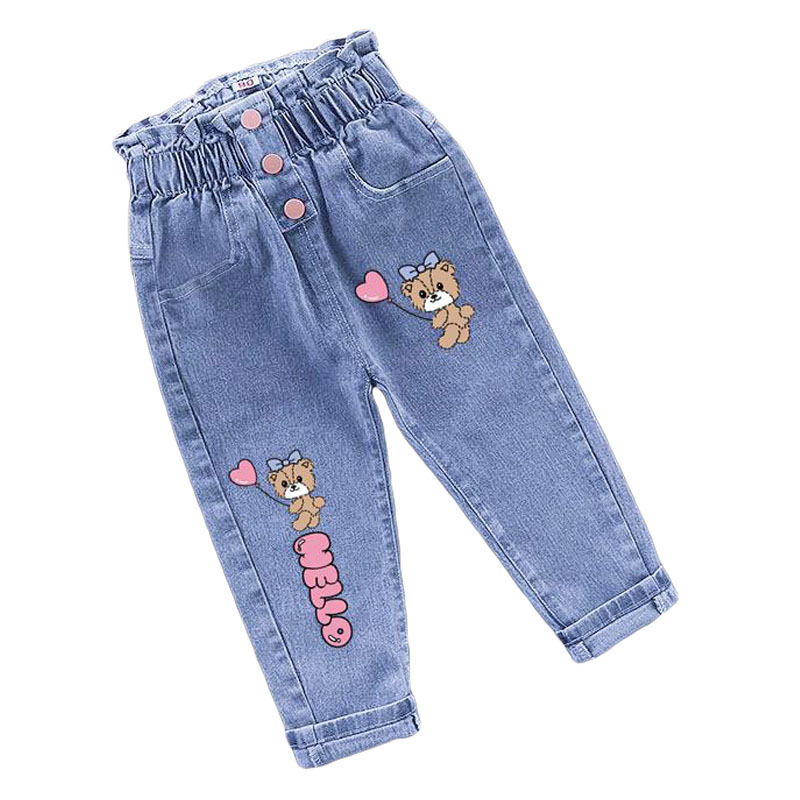 Baby Girl Clothing Zara - الشتاء طفل الفتيات أفخم الدنيم السراويل