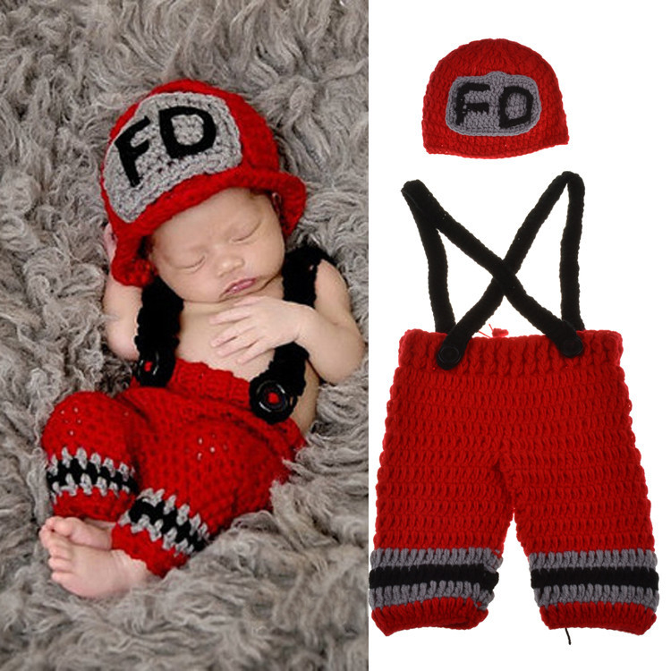Baby Clothing For Boys - ملابس تصوير يدوية الصنع للأطفال حديثي