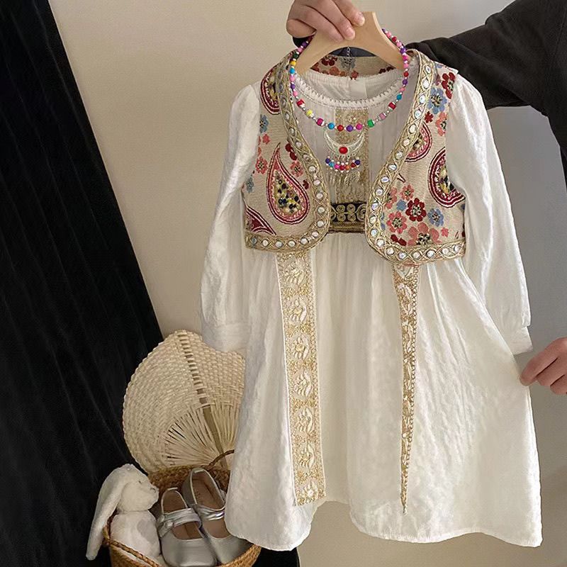 Baby Girl Clothing Zara - 120-170 سنتيمتر الفتيات فستان مجموعة 2025