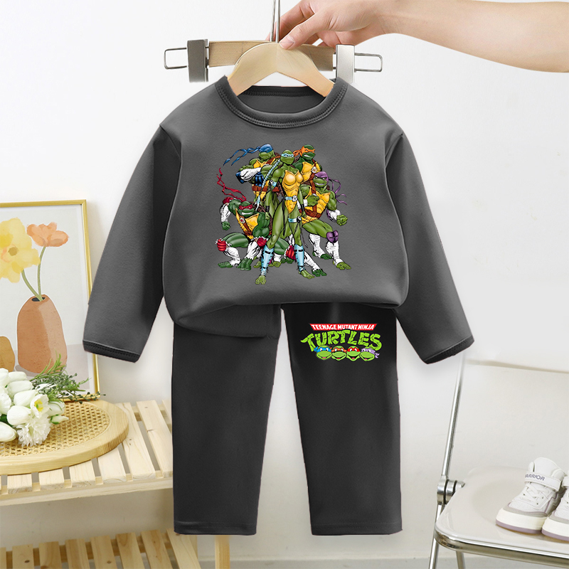 Baby Clothing For Boys - بيجامة أطفال على شكل سلاحف النينجا