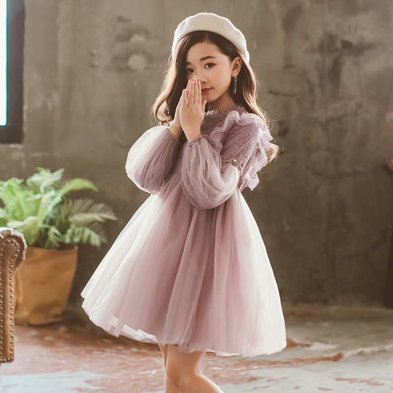 Baby Girl Clothing Zara - ربيع الخريف الاطفال الفتيات فساتين فانوس
