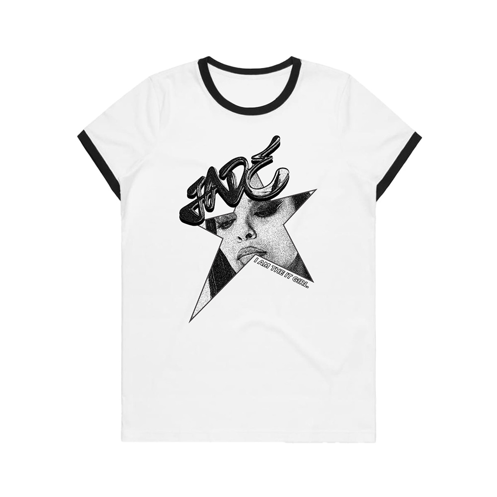 Baby Y2K Clothing - تي شيرت JADE STAR من Jade