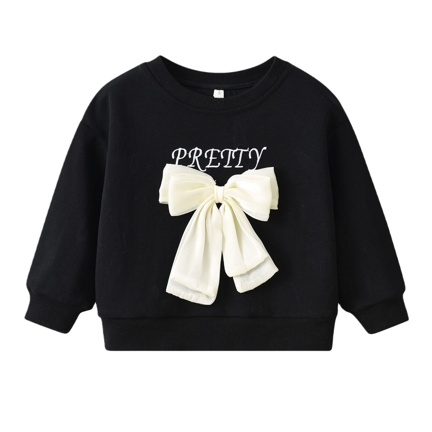 Baby Girl Clothing Zara - فتاة ثلاثي الأبعاد القوس البلوز موضة