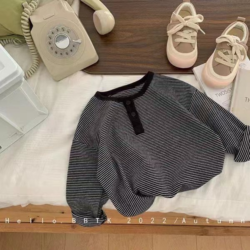 تي شيرت مخطط بأكمام طويلة للأط - مراجعة Baby Girl Clothing Zara وسعره