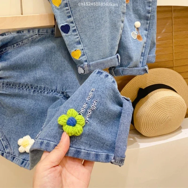 مطرزة زهرة فتاة الجينز بيبي بو - مراجعة Baby Girl Clothing Zara وسعره