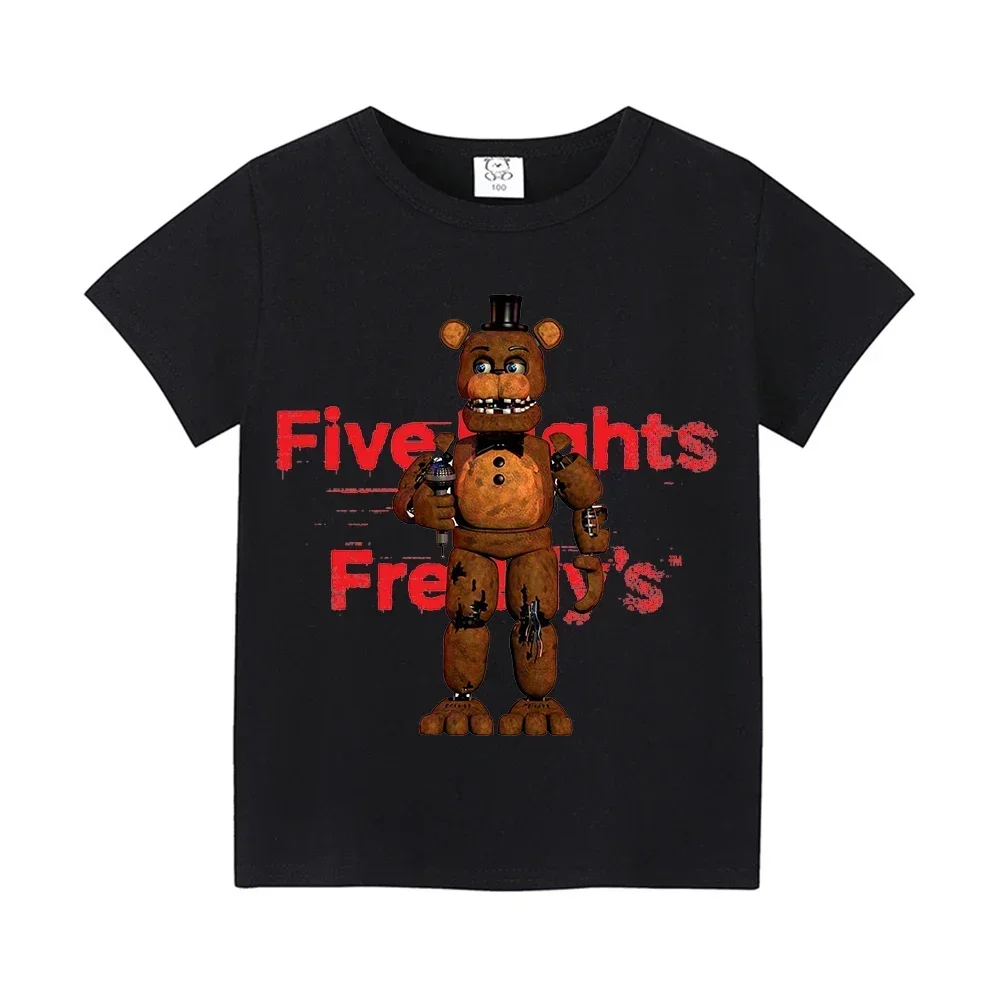 خمس ليال فريدي موضوع قميص قصير - مراجعة Baby Clothing For Boys وسعره