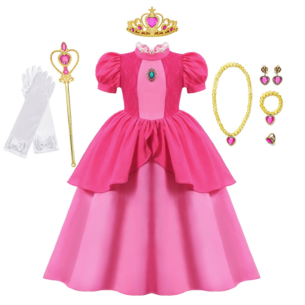 الخوخ تأثيري فستان فتاة الفيلم - مراجعة Baby Clothing Europe وسعره