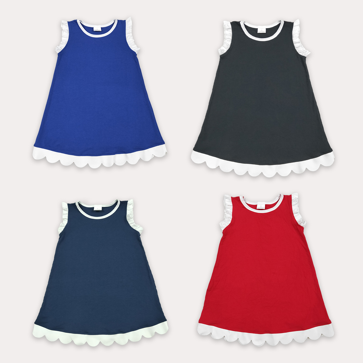 فساتين أطفال للبنات بدون أكمام - مراجعة Baby Clothing Boutique وسعره