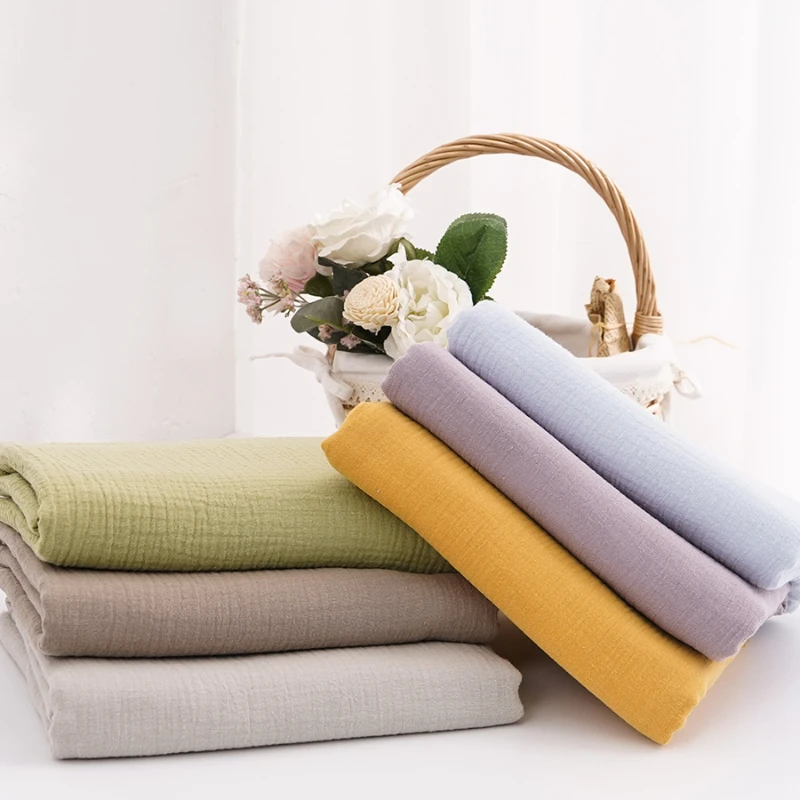 100% القطن طبقة مزدوجة التجاعي - مراجعة Baby Clothing Organic Cotton وسعره