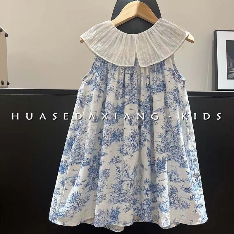 فستان بناتي بتصميم ريترو بياقة - مراجعة Baby Girl Clothing Zara وسعره