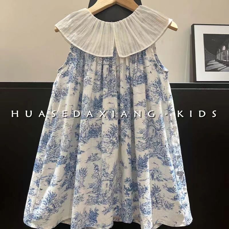 فستان بناتي بتصميم ريترو بياقة - مراجعة Baby Girl Clothing Zara وسعره