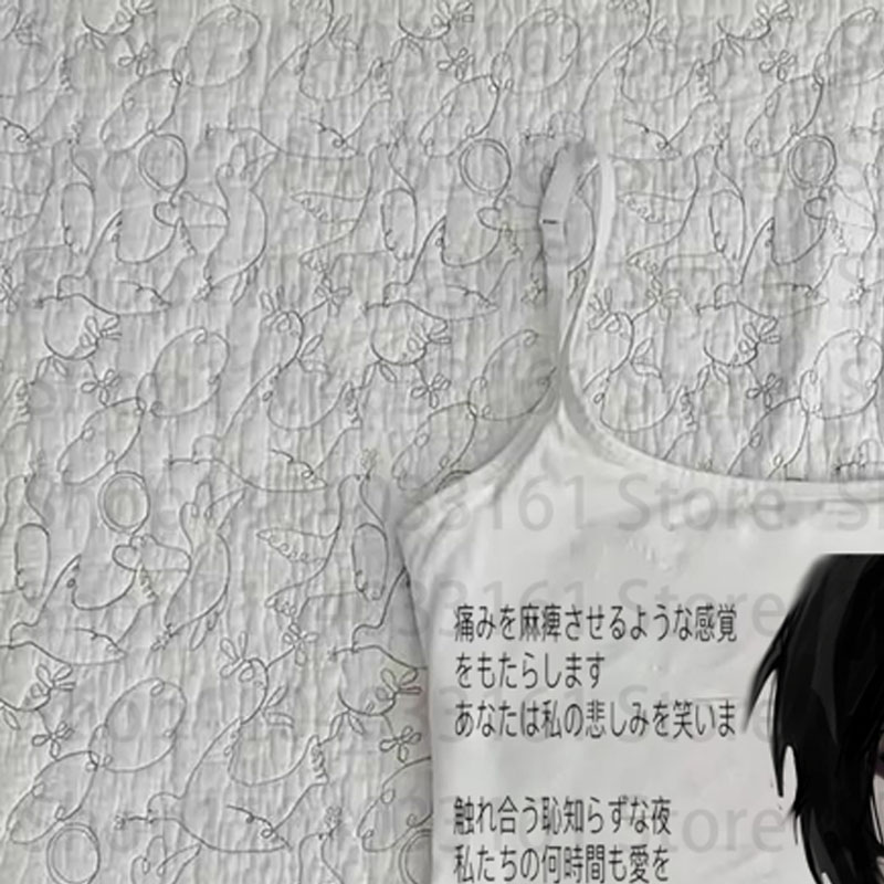 سترة بدون أكمام مطبوعة بتصميما - مراجعة Baby Y2K Clothing وسعره