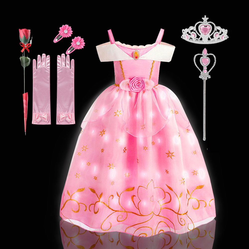 2 قطعة LED تضيء النوم الجمال ا - مراجعة Baby Clothing Europe وسعره